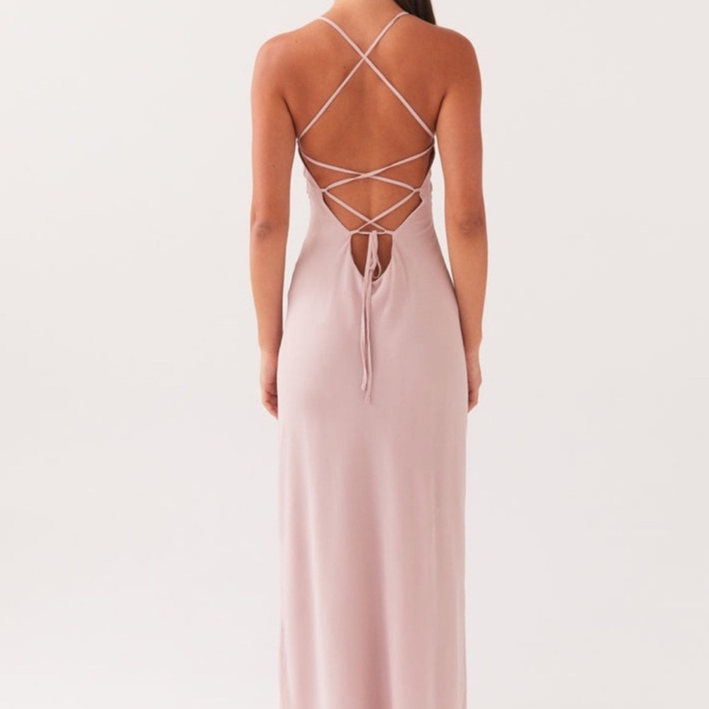 Peppermayo Soft Pink A-Line Dress - Picture 2 of 7